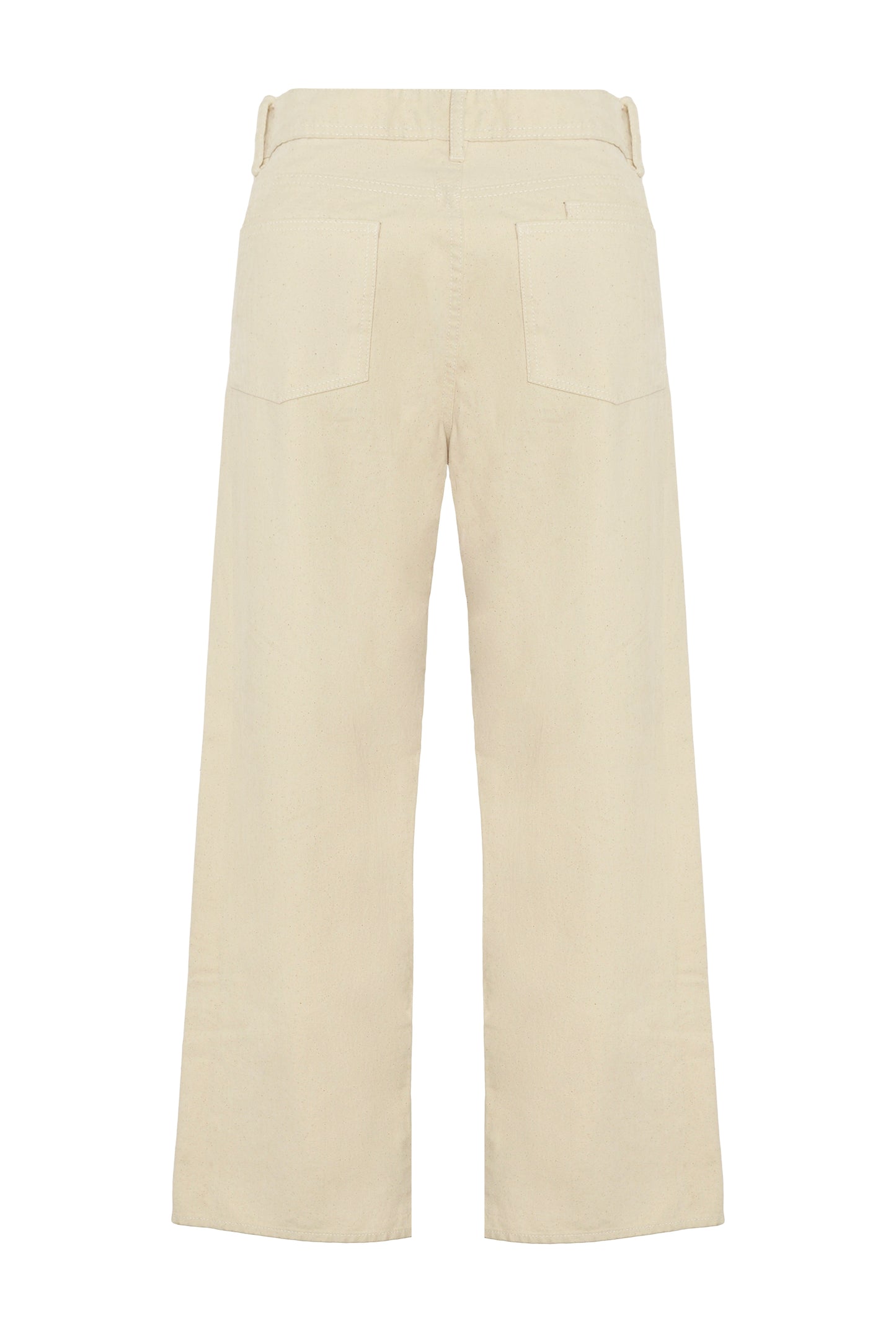 The Midnight Ecru Velvet Jean