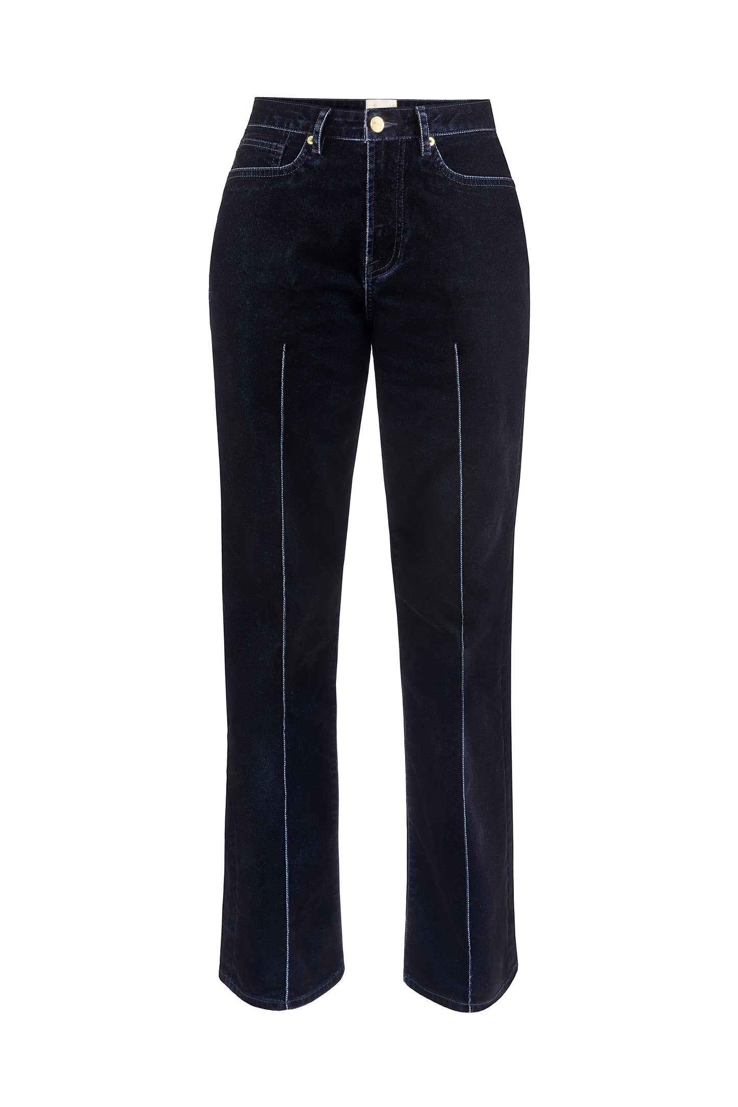 The Midnight Blue Velvet Jean