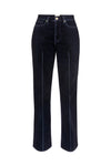 The Midnight Blue Velvet Jean