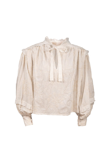 The Spring Blouse Ecru
