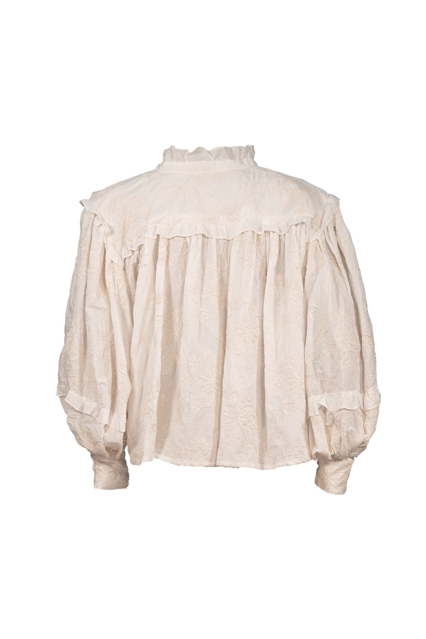 The Spring Blouse Ecru
