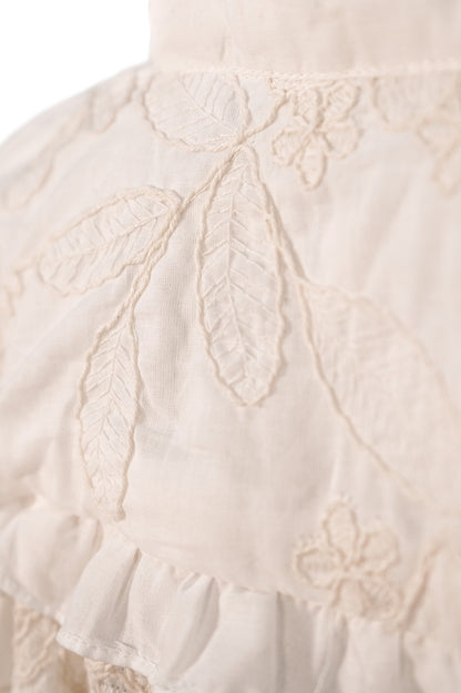 The Spring Blouse Ecru