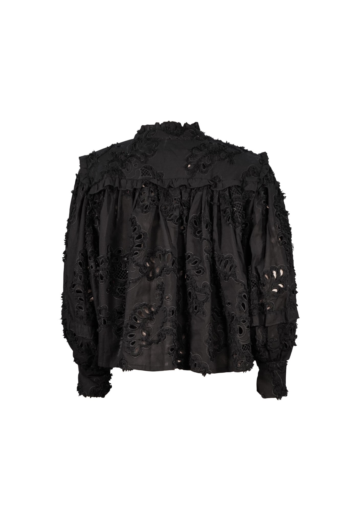The Spring Blouse Black