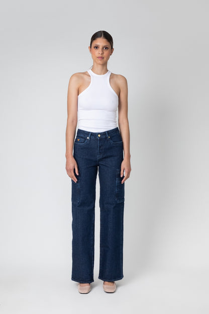 Everyday Cargo Dark Denim